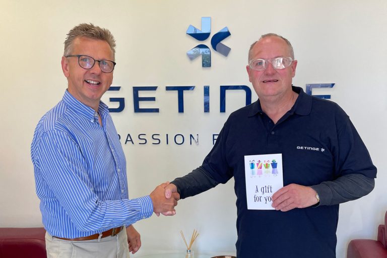 Dave Palmer 40 years at Quadralene